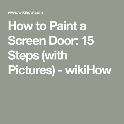 Painted Screen Doors, Metal Screen Doors, Front Door With Screen, Americana Paint, Wood Screen Door, Wooden Screen Door, Primer Paint, Screen Painting, Screen Doors