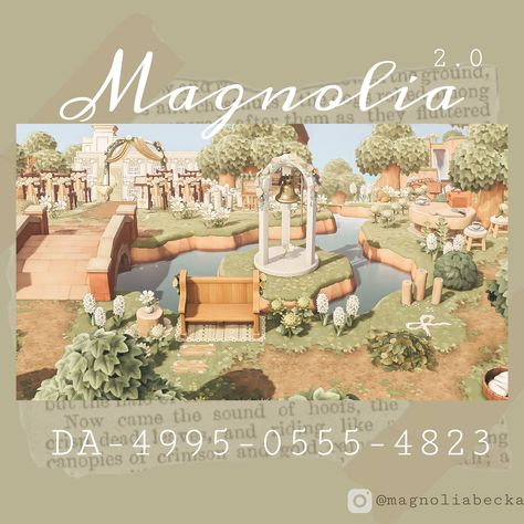 rebecka👒 on Twitter: "welcome to magnolia 2.0! 🍓☀️👒 my dream adress is updated with my new island! #ACNH #AnimalCrossing #AnimalCrossingNewHorizon #acnhdreamadress… https://t.co/PmgxGn4J13" Acnh Elegantcore, Cottagecore Animal Crossing, Dream Address, Animal Crossing Memes, Island Theme, Island 2, New Animal Crossing, Animal Crossing Game, Island Design