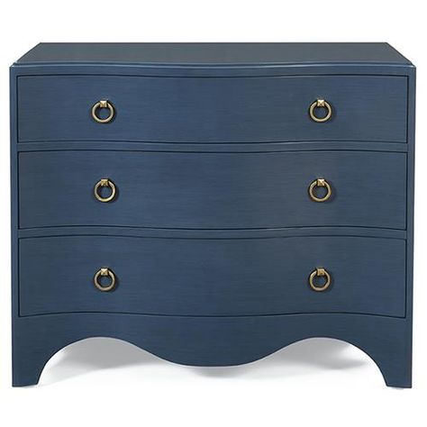 Woodbridge Claire French Classic Navy Blue Wood Bachelor Chest Dresser Furniture 123, Living Room Setting, Woodbridge Furniture, Accent Chests, Dresser Design, Bachelors Chest, Accent Chests And Cabinets, French Classic, Blue Furniture