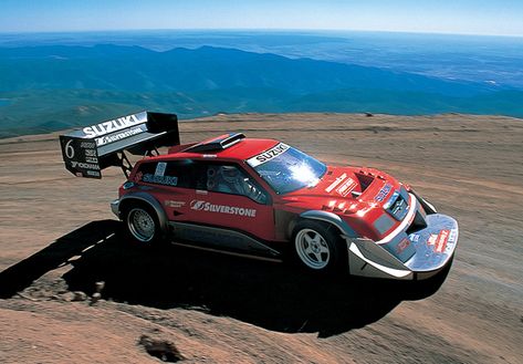 Pikes Peak International Hill Climb | VITARA 30th Anniversary | GLOBAL SUZUKI First Car Tips, Pikes Peak Hill Climb, Hill Climb Racing, Car Dream, Car Tips, Grand Vitara, Pikes Peak, Big Car, Hill Climb