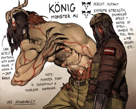 monster au intros - konig and horangi! access all my content early on patreon – @bluegiragi on Tumblr Cod Monster Au Ghost, Ghost Monster Au, Bluegiragi Cod Monster Au, Konig X Ghost Fanart, How To Draw A Demon, Call Of Duty Monster Au, Monster Au Cod, My Daemon, König X Horangi Call Of Duty