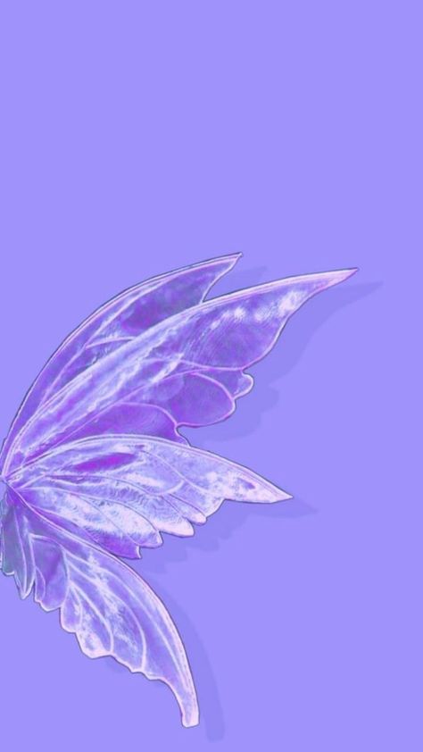 Purple Butterfly Wings, Purple Butterfly Wallpaper, Wings Wallpaper, Glow Jewelry, Fairy Wallpaper, Purple Wall Art, Pretty Wallpapers Tumblr, Witchy Wallpaper, Flower Icons