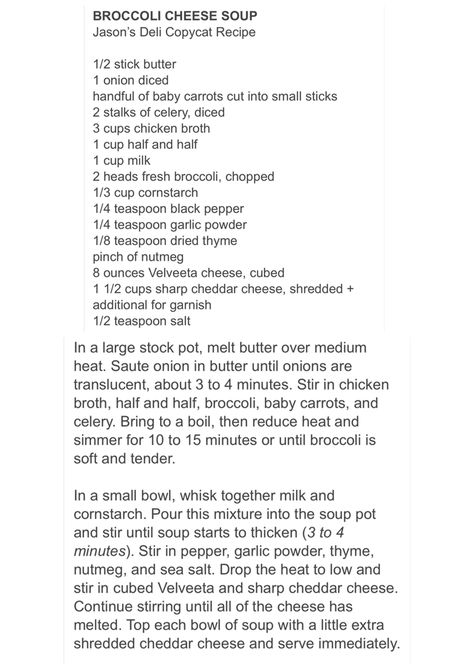 Brocoli Cheese Soup Recipe, Brocolli Cheddar Soup Recipes Crockpot Easy, Brocoli And Cheddar Soup Easy, Jason Deli Broccoli Cheese Soup, Jasons Deli Broccoli Cheese Soup, Brocolli Soup Recipes, Jason's Deli Broccoli Cheese Soup Recipe, Jason’s Deli Broccoli Cheese Soup, Copycat Jason’s Deli Broccoli Cheese Soup