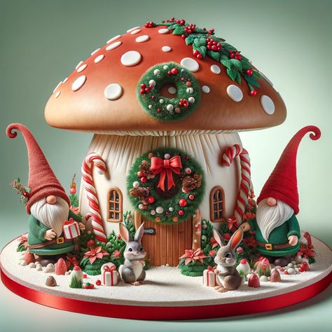 ead369db-36ac-4964-8ee2-838bee4e24e3 ‣ Sincere Whisper Christmas Cakes Ideas, Cake Artwork, Christmas Themed Cake, Simple Family Meals, Christmas Holiday Cake, Christmas Cake Designs, Safari Cakes, Amazing Food Decoration, Christmas Cake Decorations