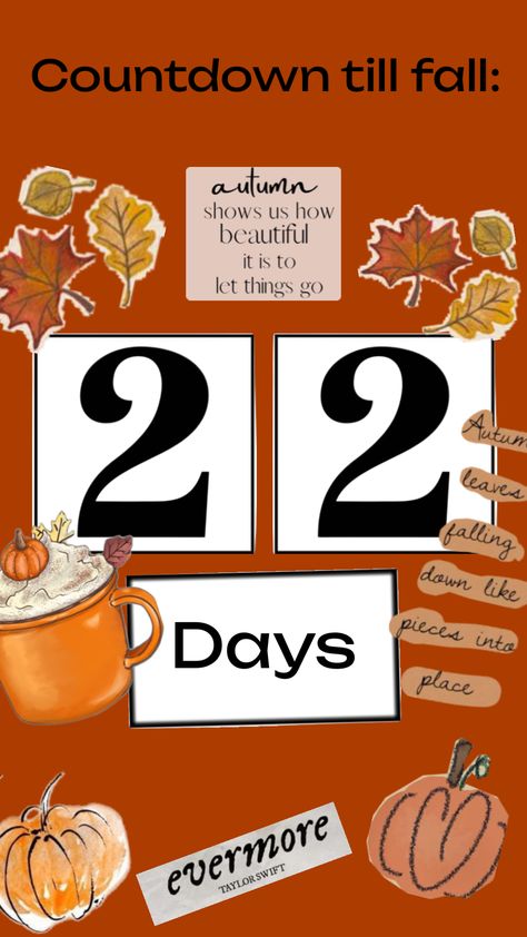 #fall #fallcore #fallaesthetic #countdown Falling Down, How Beautiful, Letting Go, Let It Be