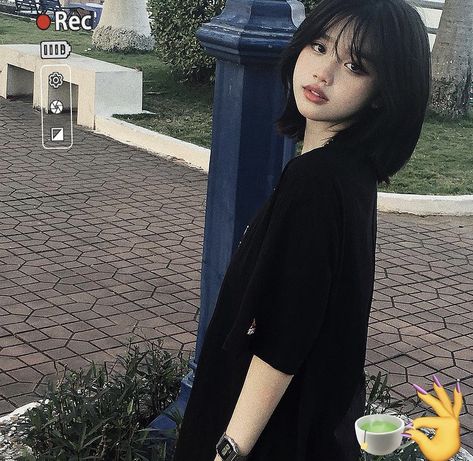 Ulzzang Hair, Korean Haircut, Korean Hair Color, Korean Short Hair, Shot Hair Styles, Short Black Hairstyles, Hair Reference, Book Ideas, Just Girl Things