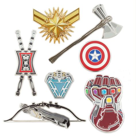 Marvels Avengers: Endgame Pin Set Out Now Marvel Pins Enamel, Daily Comics, Marvel Pins, Avengers Imagines, Avengers Endgame, Marvel Funny, Marvel Fan, The Avengers, Marvel Memes