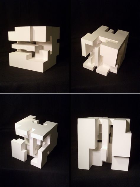 Title : Stereotomic - Design Studio 1 Museum Board 9W x 9L x 9H Stereotomic Architecture Model, Subtraction Architecture, Stereotomic Architecture, Cubes Architecture Design, Cubic Architecture, Cubes Architecture, Concept Models Architecture, Arch Model, Architecture Model Making