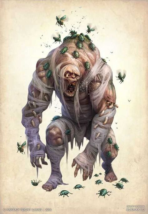 Dungeons & Dragons Monsters: The Undead II (inspirational) - Imgur Fantasy Demon, Cool Monsters, Dnd Monsters, Monster Concept Art, Fantasy Monster, Monster Design, Creature Concept, Monster Art, Creature Design