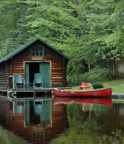 Little Cabin In The Woods, Wooden Cabin, Lake Living, Embrace Nature, Little Cabin, Lake Cabins, Cabin In The Woods, Cabins And Cottages, Cabin Life