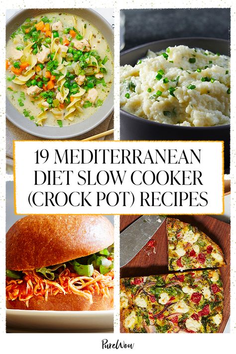 Meteranian Crock Pot Recipes, Mediterrean Diet Crockpot Recipes, Mediterranian Diet Crock Pot, Crock Pot Dash Diet Recipes, Medeteranian Recipes Crockpot, Mediteranean Diet Crockpot Recipes, Mediterranean Diet Recipes For Crock Pot, Meditterean Crockpot Recipes, Make Ahead Mediterranean Diet Recipes