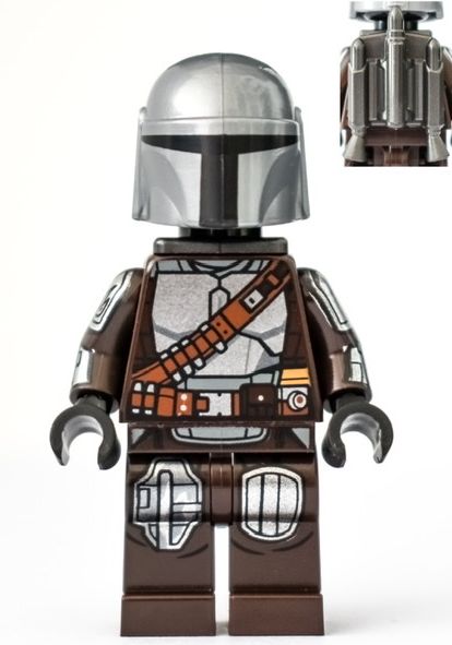 SW1166: The Mandalorian (Din Djarin / 'Mando') - Silver Beskar Armor, Jet Pack | Brickset: LEGO set guide and database Lego Star Wars Mandalorian, Fictional Cities, The Mandalorian Din Djarin, Mandalorian Din Djarin, Beskar Armor, Lego Mandalorian, Star Wars Attack Of The Clones, Star Wars Minifigures, Jet Pack