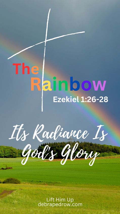 Reclaim The Rainbow, Gods Rainbow, God's Rainbow, The Purpose Driven Life, Christian Authors, Revelation 4, Christian Graphic Design, God's Glory, Rick Warren