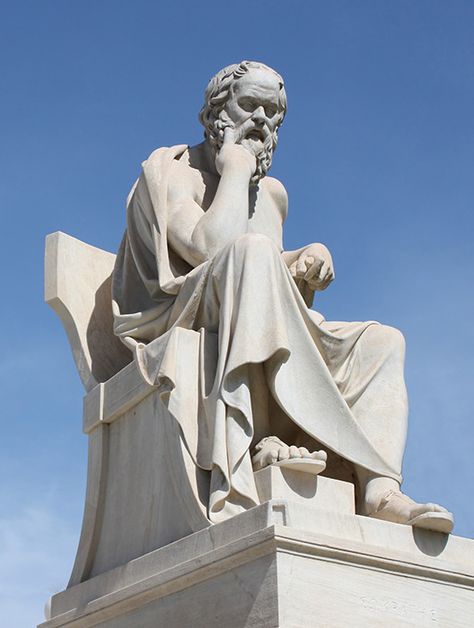 Socrates Famous Statues, Dinner Desserts, Good Conversation, Ancient Greek Sculpture, Great Philosophers, Famous Pictures, Greek Statues, Classical Period, Greek Philosophers