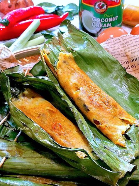 Otak Otak, Asian Seafood, Nyonya Food, Masakan Malaysia, Resep Seafood, Resep Brownies, Malay Food, Malaysian Cuisine, Easy Peasy Recipes