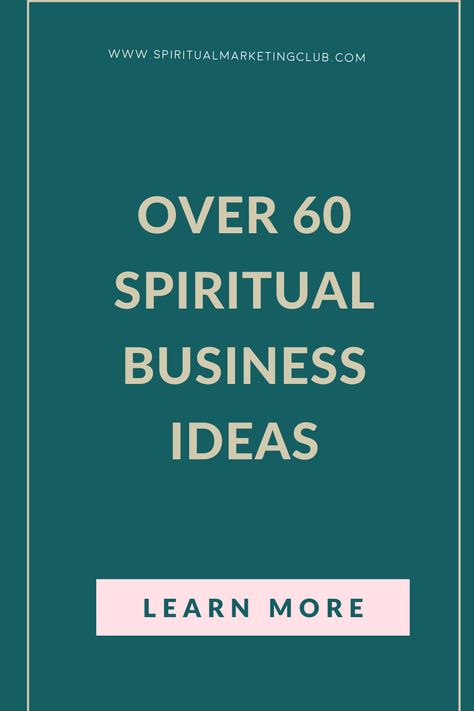 60+ Spiritual Business Ideas for Healers, Creatives, Innovators and Lightworkers who want to create a more heart-based and spiritually aligned business. Business ideas for spiritual entrepreneurs who want help make a more spiritual impact in the world #spiritualbusiness #spiritualbusinessideas #businessideas #femalebusiness #femalebusinessideas #holisticbusiness #holisticbusinessideas #femalebusinesscoach #spiritualbusinesscoach #businesscoach #spiritualbiz #soulalignedbusiness #smallbiz