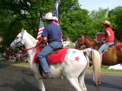 4th of july parade | Colbert, GA - 4th of July Festival 2008 Stars On A White Horse Horse Face Painting, Fourth Of July Images, Images To Paint, July Images, Parade Ideas, 4th Of July Parade, Horse And Human, Forth Of July, Horse Training Tips