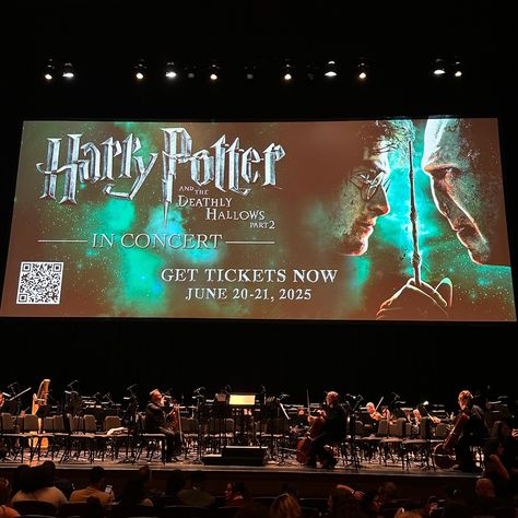 🎶 If you love Harry Potter, you DEFINITELY need to check out @cineconcerts ⁣ This is by far one of my favorite experiences. ⁣ ⁣ The orchestra plays the entire soundtrack DURING the movie!! ⁣ ⁣ Sometimes I forget the orchestra is playing and am just in awe when my focus is taken away from the movie & put back onto the orchestra. ⁣ ⁣ They encourage the audience to cheer for their favorite scenes & characters. It’s so fun being around so many others who love & appreciate not only @wizardingworl... The Deathly Hallows, Harry Potter Films, July 3, Deathly Hallows, Home Alone, Go Ahead, Wizarding World, Orchestra, Soundtrack