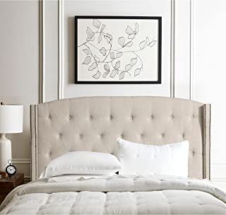 Amazon.com: King Upholstered Headboard Upholstered Headboard King, Modern Headboard, Queen Size Headboard, Upholstery Bed, Bed Twin, King Size Headboard, King Size Bed Frame, Wingback Headboard, Linen Upholstery