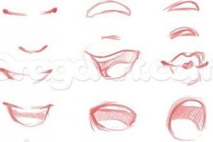 Best drawing girl smile design reference Ideas #drawing #design Lips Cartoon, Anime Mouth Drawing, Anime Mouth, Cartoon Mouths, Draw Lips, Anime Face Drawing, Anime Mouths, Smile Drawing, Mouth Drawing