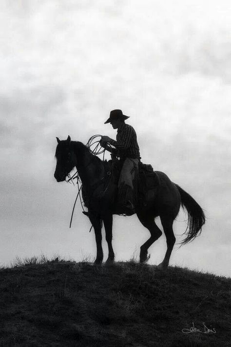 Metal Prints, Cowboy, Black And White, Wall Art, Wall, White, Black, Art