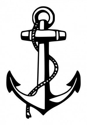 Anchor Drawing Tumblr Anchor Drawing, Anchor Stencil, Anchor Drawings, Tattoo Sea, Semper Paratus, Navy Tattoos, Lighthouse Drawing, Anchor Tattoo Design, Anchor Tattoos