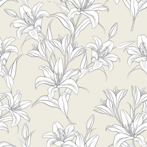 Beautiful hand drawn seamless pattern li... | Free Vector #Freepik #freevector #flower #watercolor #floral #hand Flat Paint, Pink Watercolor Flower, Hand Drawn Flowers, Peel Stick Wallpaper, Watercolor Leaves, Watercolor Rose, Accent Wallpaper, Vinyl Wallpaper, Floral Background