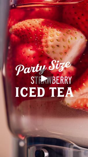 At just pennies per serving, you can savor the good times without sacrificing your budget! Save this recipe for when you want the *berry* best for your party guests… and your wallet. 😉🍓

❤️ https://luzianne.com/recipes/party-size-strawberry-iced-tea/ | Luzianne Iced Tea Iced Tea Punch, Strawberry Iced Tea, Ginger Iced Tea, Non Alcoholic Punch, Big Family Meals, Southern Sweet Tea, Tea Drink Recipes, Strawberry Tea, Iced Tea Recipes