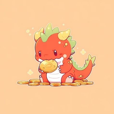 Cute dragon illust AI Images | Free download Chibi Dragon Art, Dragon Illustration Cute, Cute Chinese Dragon, New Years Theme, Kawaii Dragon, Chibi Dragon, Chinese Dragon Art, Cute Dragon, Dragon Illustration