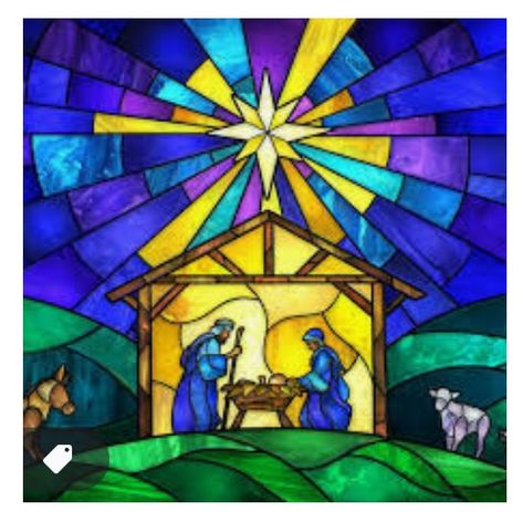 Projector Window, Jesus Christmas Images, Wall Projector, Heavenly Angels, Diy Stained Glass Window, Holiday Marketing, Digital Decorations, Stained Glass Church, Jesus Christmas