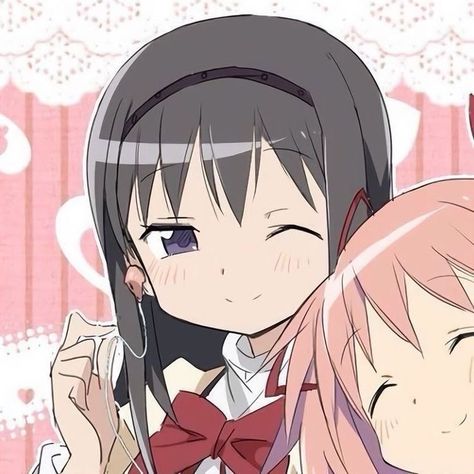 Magica Madoka Matching Icons, Matching Pfp Madoka And Homura, Matching Pfps Madoka Magica, Madoka Magica Matching Icons For 3, Madoka Homura Matching Pfp, Madoka Magica Pfp Matching, Homura And Madoka Matching, Madoka Matching Icons, Madoka Magica Matching Pfp