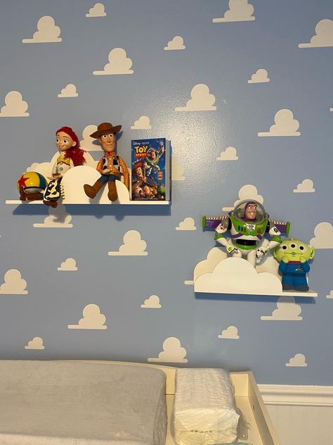 Baby Boy Disney, Toy Story Bedroom, Toy Story Nursery, Toy Story Room, Hunter Room, Toy Story Baby, Toy Story Theme, Disney Rooms, Baby Boy Room Nursery