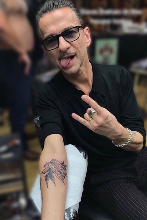 Dave Gahan Wife, Blasphemous Rumours, Forever Tattoo, Celtic Cross Tattoos, Andy Fletcher, Alan Wilder, Martin Gore, London Tattoo, Dave Gahan