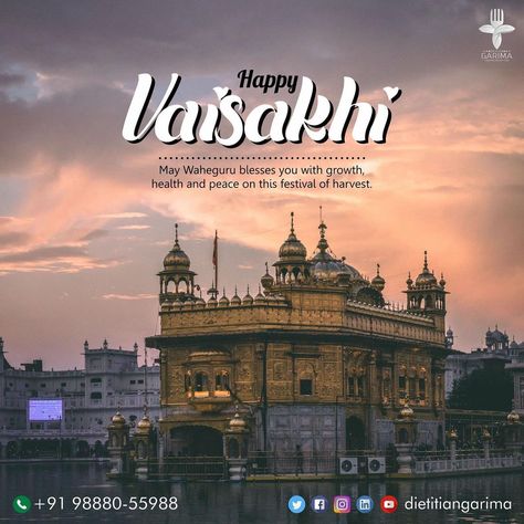 Garima Goyal MS, CDE on Instagram: “❤️Dietitian Garima and team wishes you Happy Baisakhi. 🌾May the harvest of your efforts yield abundant fruit in your life! ⁣ .⁣ .⁣ .⁣ .⁣…” Baisakhi Wishes, Happy Vaisakhi, Baisakhi Festival, Happy Baisakhi, Desktop Background Pictures, New Photos Hd, Desktop Background, Buddha Image, Wallpaper Images