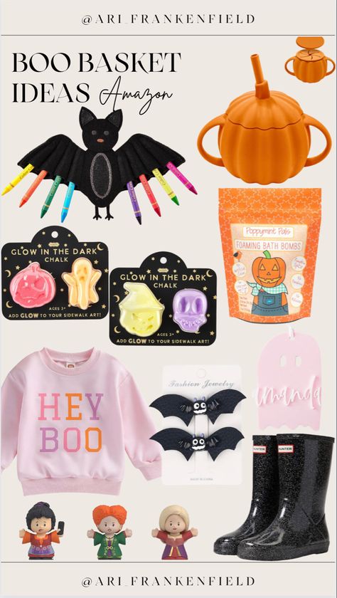 Fin boo basket ideas from amazon for you toddler! #halloween #amazonhalloweenfinds #boobasket #toddler Baby Boo Basket Ideas Girl, Boo Baskets For Babies, Toddler Boy Boo Basket, Boo Basket For Baby Girl, Toddler Girl Boo Basket, Boo Bags For Kids, Halloween Basket For Toddlers, Boo Basket For One Year Old, Boo Baskets For Toddlers