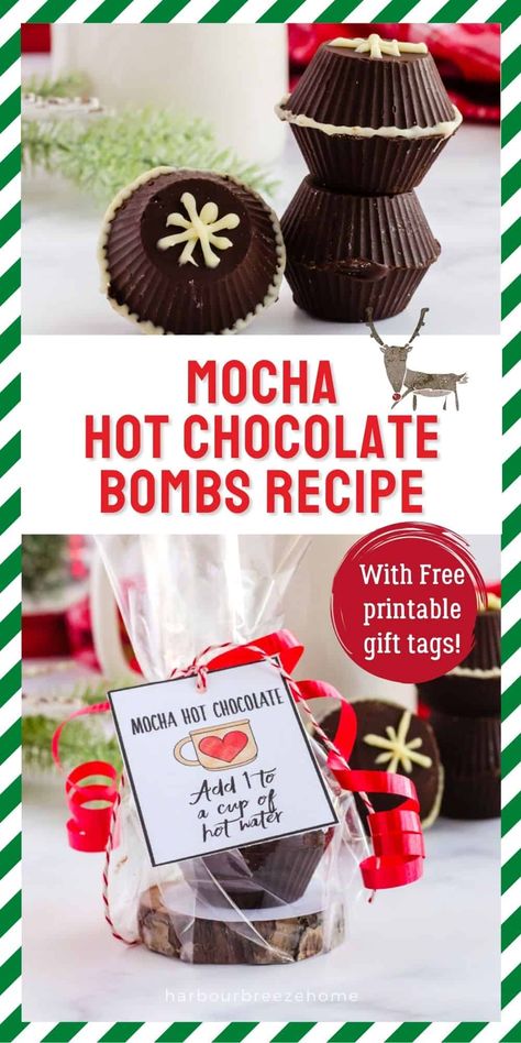 Hot Chocolate Bombshell Christmas Gifts, Fireside Coffee Mix Recipe, Hot Chocolate Bombshell, Chocolate Bombshell, Flavored Hot Chocolate, Creamer Recipe, Bombe Recipe, Hot Chocolate Marshmallows, Beverage Recipes