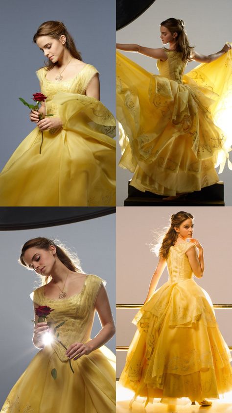 Beauty And The Beast Movie 2017, Beauty And The Beast Dress, Belle Hair, Beauty And The Beast Costume, Belle Hairstyle, Beast Costume, Beauty And The Beast Movie, Belle And Beast, Belle Costume