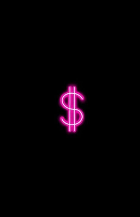 Trap Aesthetic Wallpaper, Pink Dollar Sign, Diy Shirt Printing, Pink Neon Wallpaper, Pink And Black Wallpaper, Money Logo, Jelly Wallpaper, Neon Rose, Pink Wallpaper Girly