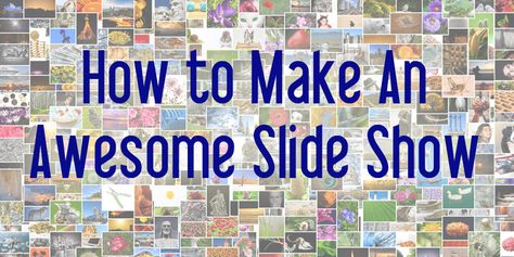 End of the year, school & celebration slide shows add fun to any event! here are some simple steps to follow for a slideshow that will be a hit. Stuck In A Box, Photo Organization Storage, Elementary Graduation, Slideshow Music, Digital Photo Organization, Graduation Songs, Diy Slides, How To Make Photo, Cool Slides