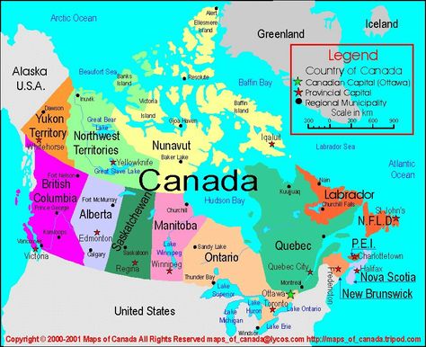 Canada Confidence Boosting Quotes, Canada Camping, Map Of Canada, Iceland Island, Bear Island, Baffin Island, Canadian Things, Capital Of Canada, Canada Map