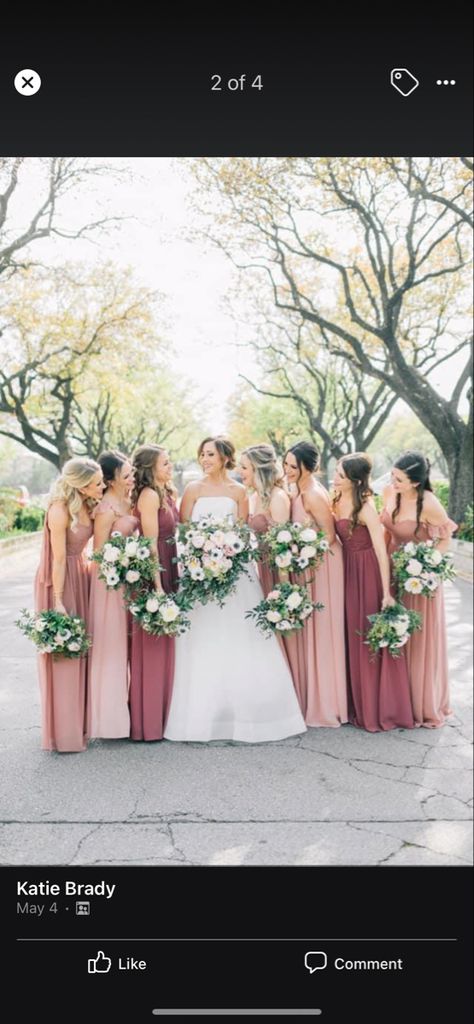 Champagne Pink Bridesmaid Dresses, Pink And Green Bridesmaid Dresses, Dark Pink Bridesmaid Dresses, Champagne Pink Bridesmaid Dress, Shades Of Pink Bridesmaid Dresses, Desert Rose Bridesmaid Dresses, Desert Rose Wedding, Bridesmaid Dresses Blush, Bridesmaid Dresses Color Palette