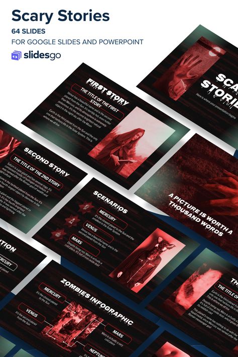 Story Presentation, Spooky Pictures, English Short Stories, Social Ads, Ppt Design, Corporate Presentation, Powerpoint Themes, Power Point Template, Dark Pictures