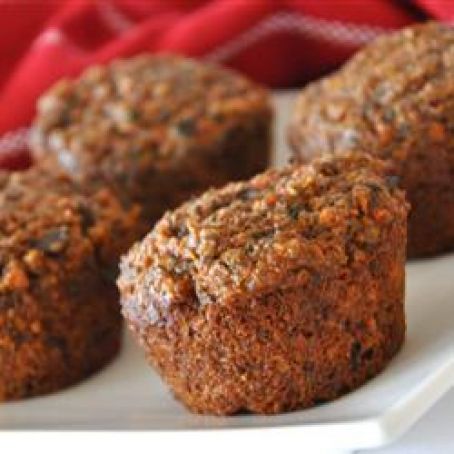 Carrot-Raisin Bran Muffins Recipe - (4.5/5) Popover Recipes, Raisin Bran Muffins, Oat Bran Muffins, Flax Seed Muffins, Flax Muffins, Bran Muffin Recipes, Healthy Muffin, Morning Glory Muffins, Carrot Muffins