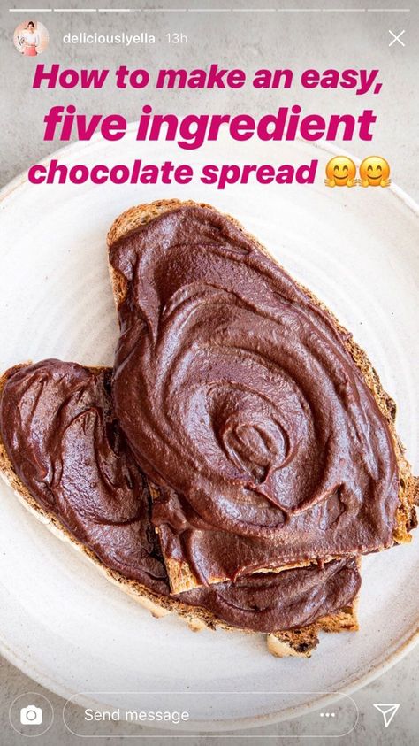 Cacao Powder Recipe, Cacao Recipes, Baking Soda Benefits, Chocolate Breakfast, Deliciously Ella, Chocolate Spread, Eat Seasonal, Powder Recipe, Baking Soda Uses