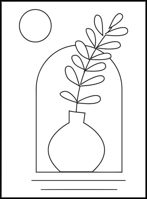 Download the Minimalist Boho Coloring pages 17795595 royalty-free Vector from Vecteezy for your project and explore over a million other vectors, icons and clipart graphics! Bedroom Inspirations Minimalist Boho, Boho Coloring Pages, Doodle Art Flowers, Abstract Coloring Pages, Abstract Elements, Diy Abstract Canvas Art, Minimalist Drawing, Pattern Coloring Pages, Free Stencils