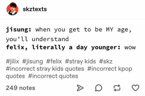 Jilix Skz Incorrect Quotes, Lee Know Incorrect Quotes, Straykids Incorrect Quotes, Skz Incorrect Quotes Minsung, Stray Kids Memes English, Kpop Quotes, Funny Kpop Memes, Kid Memes, Incorrect Quotes