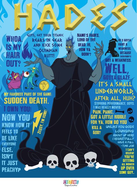 Hades Quotes, Disney Magazine, Humor Disney, Hercules Disney, Deco Disney, Villain Quote, Disney Hercules, Images Disney, Disney Villain