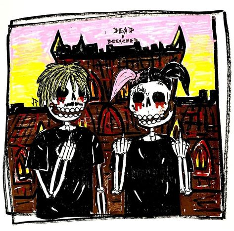 Lil Tracy Drawing, Lil Peep Lil Tracy Matching Pfp, Peep And Tracy, Lil Peep Castles, Lil Tracy, Skull Love, Lil Peep Hellboy, Music Poster Ideas, Trash Art