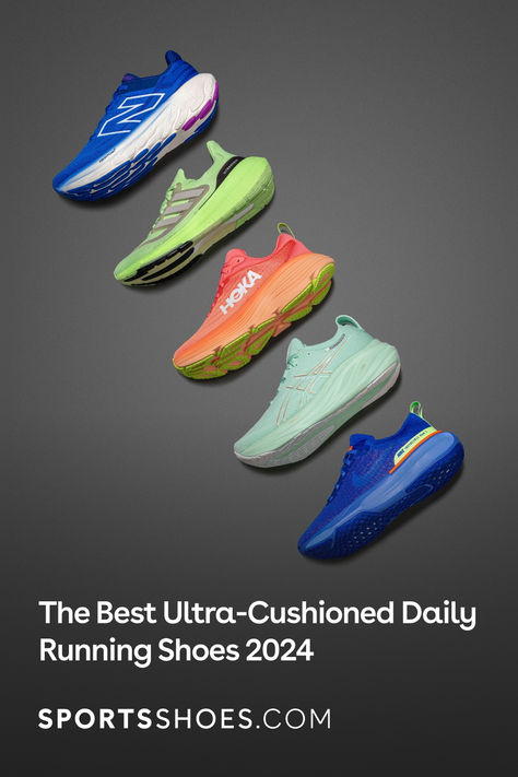 Looking for a pair of ultra-cushioned running shoes for daily training? Then look no further. Visit out hub for the top 5 every day cushioned shoes you should have in your rotation. 1) HOKA BONDI 8 2) NEW BALANCE 1080V13 3) ASICS GEL-NIMBUS™ 26 4) NIKE ZOOMX INVINCIBLE RUN FLYKNIT 3 5) ADIDAS ULTRABOOST LIGHT Nike Zoomx Invincible Run, Hoka Bondi 8, Cushioned Running Shoes, Asics Running Shoes, Adidas Ultraboost, Adidas Running Shoes, Best Running Shoes, Adidas Ultra Boost, Asics Gel