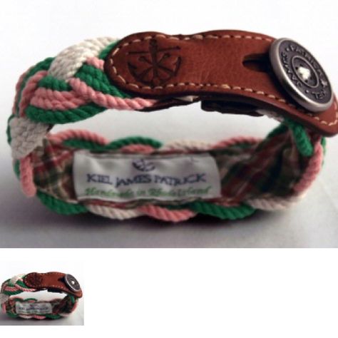 Love!!  https://kieljamespatrick.com/index.php/product/574 Kiel James Patrick, Honeymoon Style, Rope Bracelets, Nautical Looks, Style Guru, James Patrick, Nautical Rope, Unusual Jewelry, Arm Candy